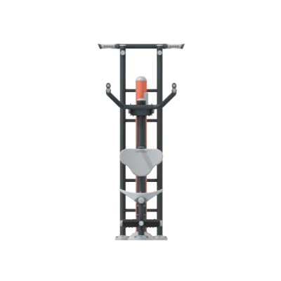 STAZIONE FITNESS OUTDOOR CON SPALLIERA SVEDESE E LAT MACHINE