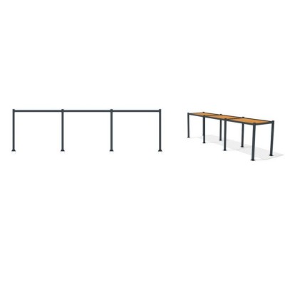 MMS-301 PERGOLA MODULARE IN METALLO