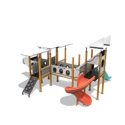 Attrezzature per parchi giochi in legno MAS-121 Attrezzature per parchi giochi in legno MAS-121