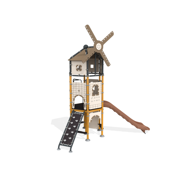 Attrezzature per parchi giochi in legno MAS-138