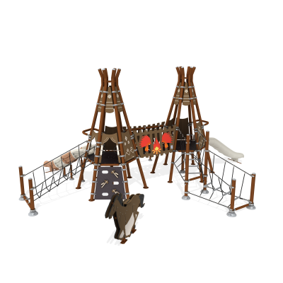Parco giochi in legno MTO-212