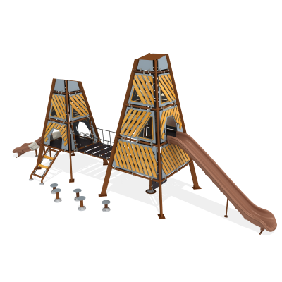 Parco giochi in legno MTO-212
