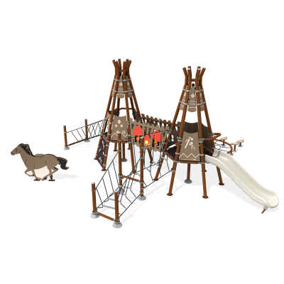 Parco giochi in legno MTO-212