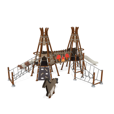 Parco giochi in legno MTO-212